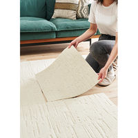 川島織物セルコン ユニットラグ タイルカーペット コールロワ 500×500×10mm グレー UR2224_GR 1セット(6枚入)（直送品）