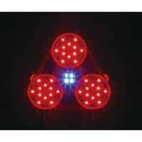 ジェイウィン ミニクルライト(エアロフラッシュII) JAM-C3RB 1個 63-7308-71（直送品）