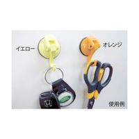 エスディアイジャパン 超強力吸盤フック ホワイト 約38×58×40mm SPM-03W 1個 63-7908-32（直送品）