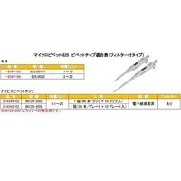 ソコレックス マイクロピペット(アキュラ) 2~20μL JCSS校正証明書付 825.002 1本 1-9347-04-24（直送品）