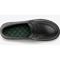 丸五 RAINローファー S ブラック #62 1足 68-0583-01（直送品）