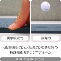 エー・エム・プロダクツ クラウン ゼドラン(TM) コンフォートキングスプリーム K42418BK 1枚 68-0587-78（直送品）