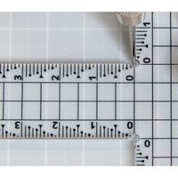 新潟精機 カッティング方眼T型定規 快段目盛 10x13cm CAGSーT15KD 1セット(2個)（直送品）