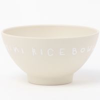 らこれキッズ お茶碗 アイボリー LAKOLE/ラコレ