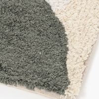 コットンタフトクッションカバー グレー LAKOLE/ラコレ