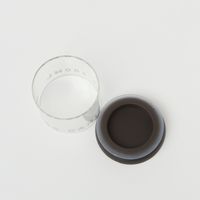 ガラス製キャニスター（400ml） グレー LAKOLE/ラコレ