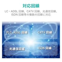 LANケーブル CAT6A対応 ROHS指令準拠 コネクタ無し 単線 100M 白 ECLD-GPALW100RS エレコム 1個