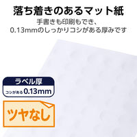 エレコム ラッピング・表示ラベル/48面付/210mm×297mm:960片/20シート入 EDT-TWGM48R 1個