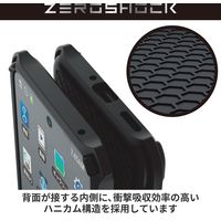 OPPO Reno11 A ケース ソフト グリップテクスチャー 衝撃吸収 ブラック PMWO241ZEROGBK エレコム 1個