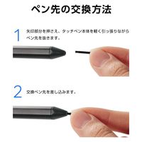 タッチペン 交換用ペン先 3個入 P-TPUSI02BK専用 P-TIP02 エレコム 1個（直送品）