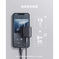 VOLTME USB充電器 TypeC 20W ブラック V2084 1個