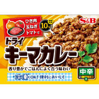 ドライキーマカレー 中辛 （2皿分×4袋） 1個 パウダールウ カレールウ エスビー食品 S＆B