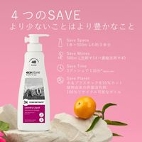 エコストア ランドリーコンセントレートポンプ ゼラニウム＆オレンジ 480mL 1個 衣料用洗剤 エコストアジャパン