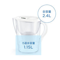【お得セット】 ブリタ（BRITA）ポット型 浄水器 マレーラ マクストラプロ カートリッジ ６個付き