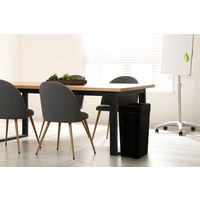 吉川国工業所 マルチパーパスビン45（木蓋セット） Bk LBD-53WT 1個 ゴミ箱 45L ライクイット