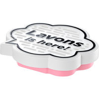 ラボン LAVONS ラボン・デ・ブーン 車用 芳香剤 置き型ゲル大容量 フレンチマカロンの香り 175g 1セット（1個×3）