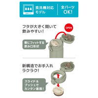 サーモス 真空断熱ケータイマグ 500ml オリーブグリーン JNL-S500 OG 1個