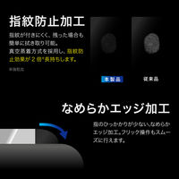 MSソリューションズ iPhone 15/iPhone 15 Pro ガラスフィルム 全面保護 BLC LN-IM23FGFB 1個