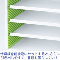 マルチモジュールファイルスタンド2　スクエア　RFLC2-SQGN　アール・エフ・ヤマカワ　 オリジナル（わけあり品）