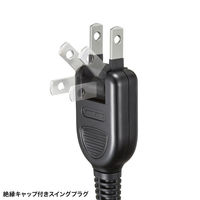 サンワサプライ  節電タップ TAP-B108UC-3BK（直送品）
