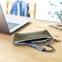 サンワサプライ  USB 5Gbps 3ポート スリム ハブ（カードリーダー付き） USB-3HC320MS（直送品）