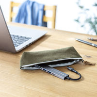 サンワサプライ USB 5Gbps 3ポート スリム ハブ(カードリーダー付き) USB-3TCHC21MS 1個