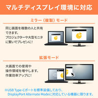 サンワサプライ HDMIポート付 USB Type-Cハブ USB-5TCH15BK 1個（直送品）