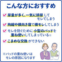 【大人用おむつ/尿取りパッド/約10回分】リフレスピードキャッチパッドスーパー1箱（30枚×4袋）　尿とりパッド夜用　パット介護　 リブドゥ