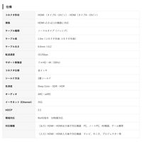 HDMIケーブル 1m 4K30Hz EB-HDMI010GAGA-B 1本 Vodaview