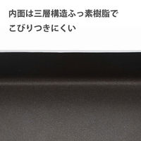 LIV PLUS マイヤー 卵焼き器 13×18cm IH ガス火 グレー マイヤーズワン ND-745 1個