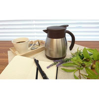 ベストコ 保温卓上ポット ステンレス 0.5L エコdeサーモ ND-4241 1個