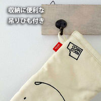 サンベルム ミトン 鍋つかみ 片手 キャンバス生地 ニコニコ K68100 1セット（2個）
