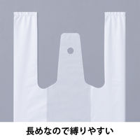 アスクル 箱入レジ袋エコノミータイプ　乳白 12号   400枚入　本体 ・詰替　1セット(本体1箱＋詰替用1個)オリジナル オリジナル