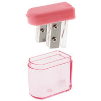 サンスター文具 ダブル削器 セクト ピンク S4306511 1個