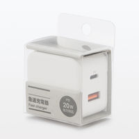 無印良品 急速充電器（USB-C / USB-A） MJ-PA1C1A 良品計画