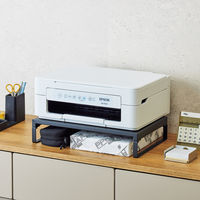 リヒトラブ 机上台 幅390mm ロータイプ マットブラック A7330-124 1セット（1台×5）