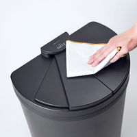 VARIAS DiETZ DustBox30 フットセンサーダストボックス マットブラック VA-DIETZ-SO30-MBK 1台（直送品）