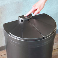 VARIAS DiETZ DustBox30 フットセンサーダストボックス シルバーグレー VA-DIETZ-SO30-SGY 1台（直送品）