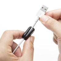 マグネットケーブルホルダー CA-515BK 1個 サンワサプライ（直送品）