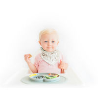 ezpz（イージーピージー）ミニマット ライトグレー 1個 エデュテ