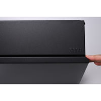 グリーンライフ スクエアポスト マットブラック FH-713D(MBK) 1台