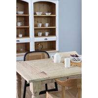 【軒先渡し】UP ダイニングテーブル マダム 幅1597×奥行800×高さ720mm ベージュ 54683080 1台（直送品）