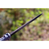 トヨクニ アウトドアナイフ:MASANO 白鋼 パラシュートコード グレー 皮ケース 晶之作 tygr230410-037 1本（直送品）