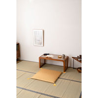 東谷 ROOM ESSENCE 座布団 幅700×奥行700mm ゴールド BC-114FGD 1枚（直送品）