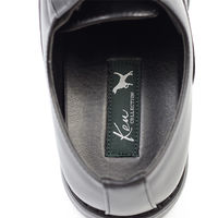 東邦レマック ケンコレ 生活防水 内羽根レースアップ ビジネスシューズ 5002 ブラック 25.5cm  1足（直送品）