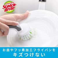 スリーエム（3M）スコッチブライト キッチン用ハンディブラシ 抗菌 ざる おろし金 スライサー K-505J（1本入）