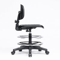 サンワサプライ 作業用ワークチェア ブラック SNC-T166BK 1脚（直送品）