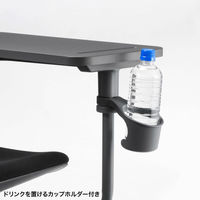 サンワサプライ ミーティングチェア テーブル付き ブラック SNC-T165BK 1脚（直送品）