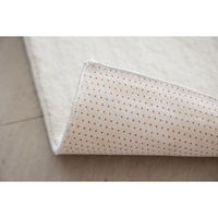 スミノエ ホームラグ ミニマル リュクス 消臭 防炎 ラグ ハク 1500×1500mm ホワイト 4549781310985 1枚（直送品）