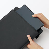 無印良品 ジーンズラベル パソコンケース 13型用 ダークグレー 良品計画